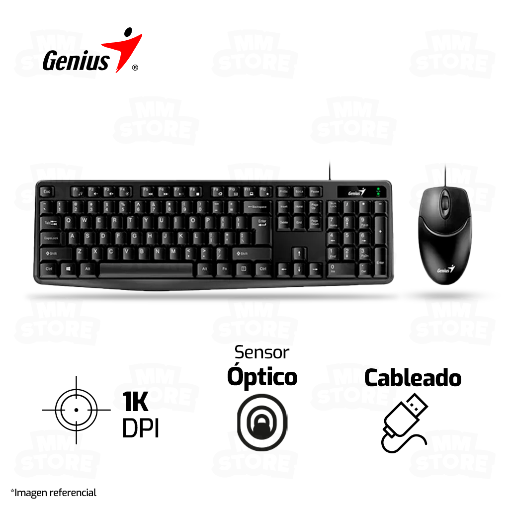 COMBO GENIUS KM-170 TECLADO MOUSE
