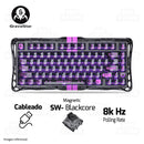 PREVENTA | TECLADO GRAVASTAR MERCURY V75 HE LITE | RGB | CABLEADO | SW MAGNETICO GRAVASTAR BLACKCORE | TRANSPARENT-BLACK