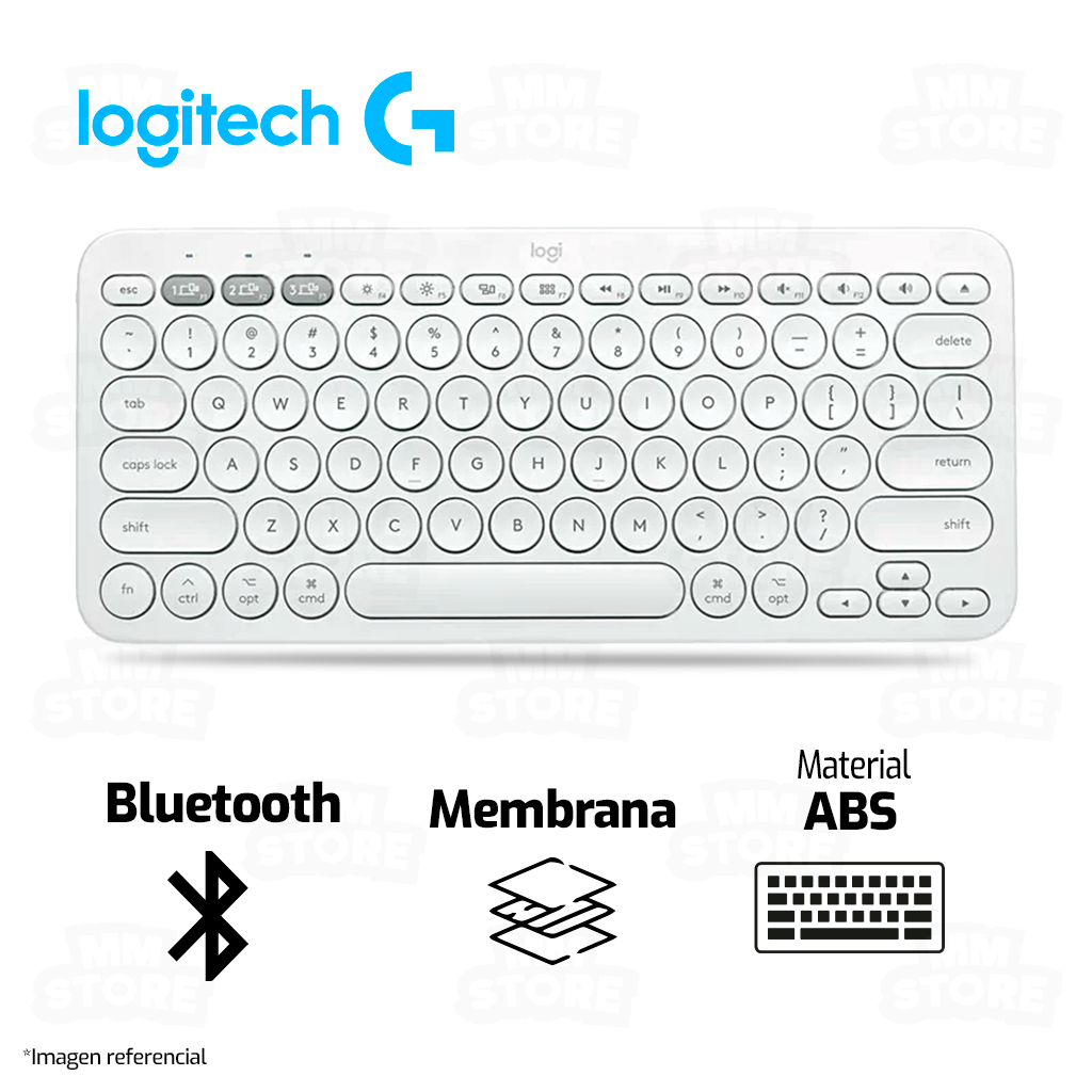 Teclado Logitech K380 Bluetooth Blanco TECLADO LOGITECH K380