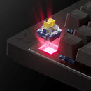 TECLADO MCHOSE MIX 87 | CABLEADO | MAGNETICO | SW LIGHTNING | RGB | NEGRO