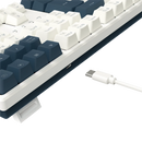 TECLADO REDRAGON TRUNDLE K668WBO | MECANICO | SW-RED | ESPAÑOL | RGB | BLANCO-AZUL-NARANJA