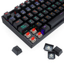 TECLADO REDRAGON KUMARA K552 | MECANICO | SW-RED | RAINBOW | NEGRO