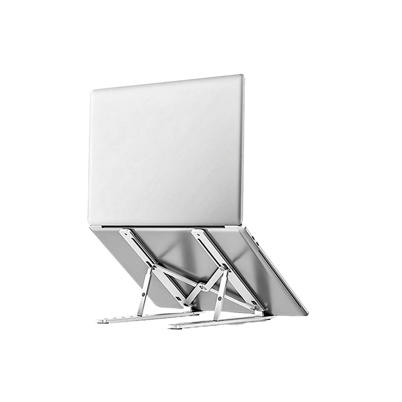 SOPORTE PARA LAPTOP | ALUMINIO | PLATEADO