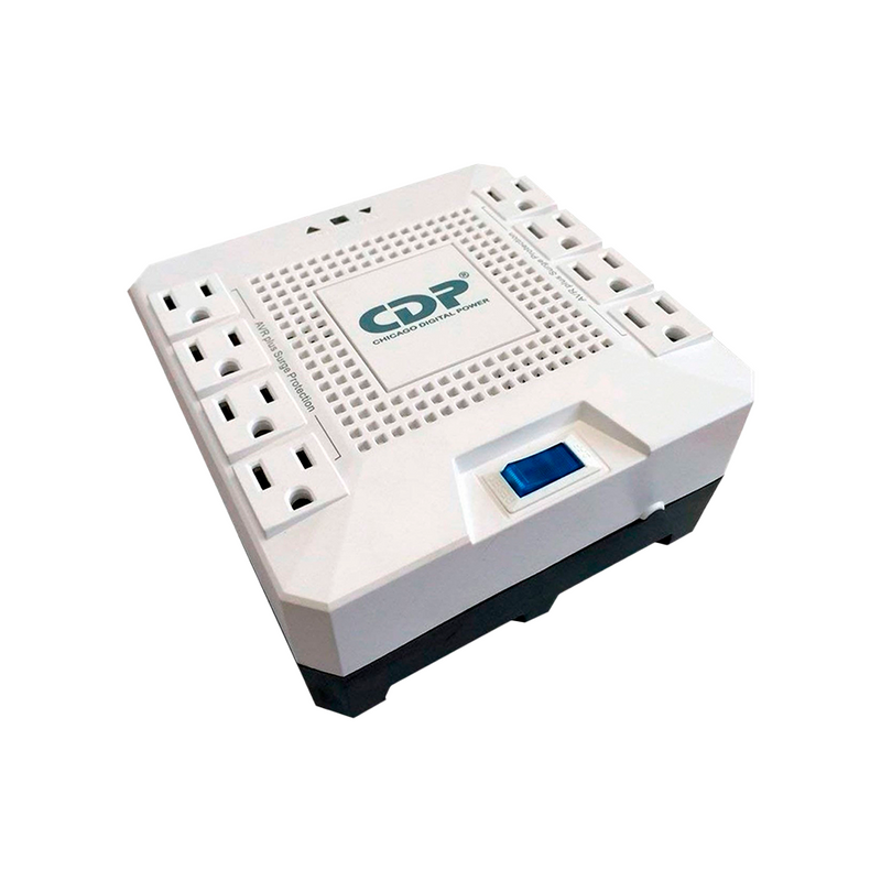 ESTABILIZADOR CDP R-AVR1808I | 1800VA/1000W | 8 TOMAS