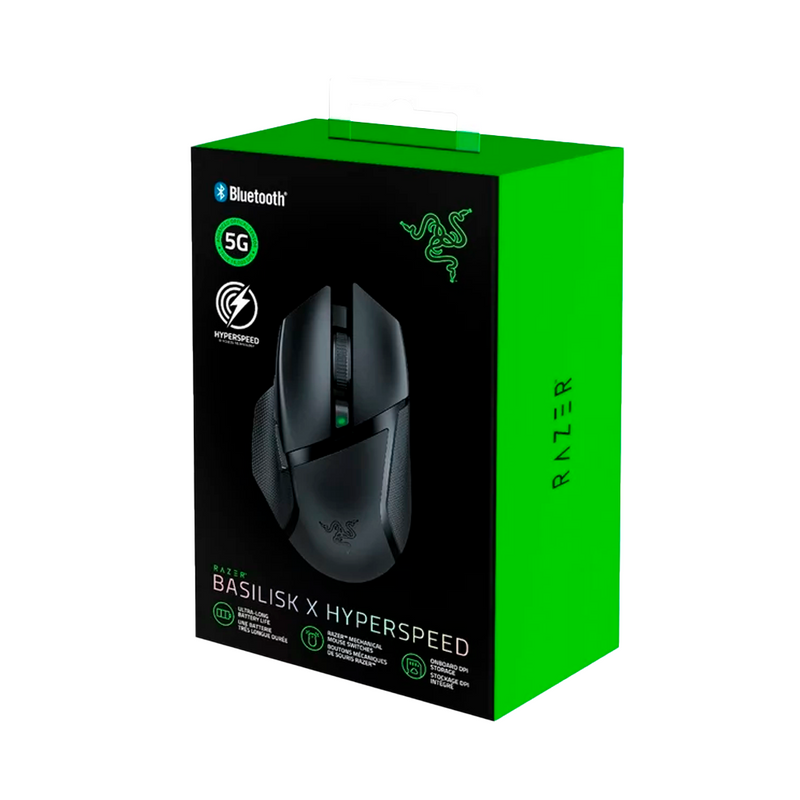 MOUSE RAZER BASILISK X 16K | INALAMBRICO | 16,000 DPI