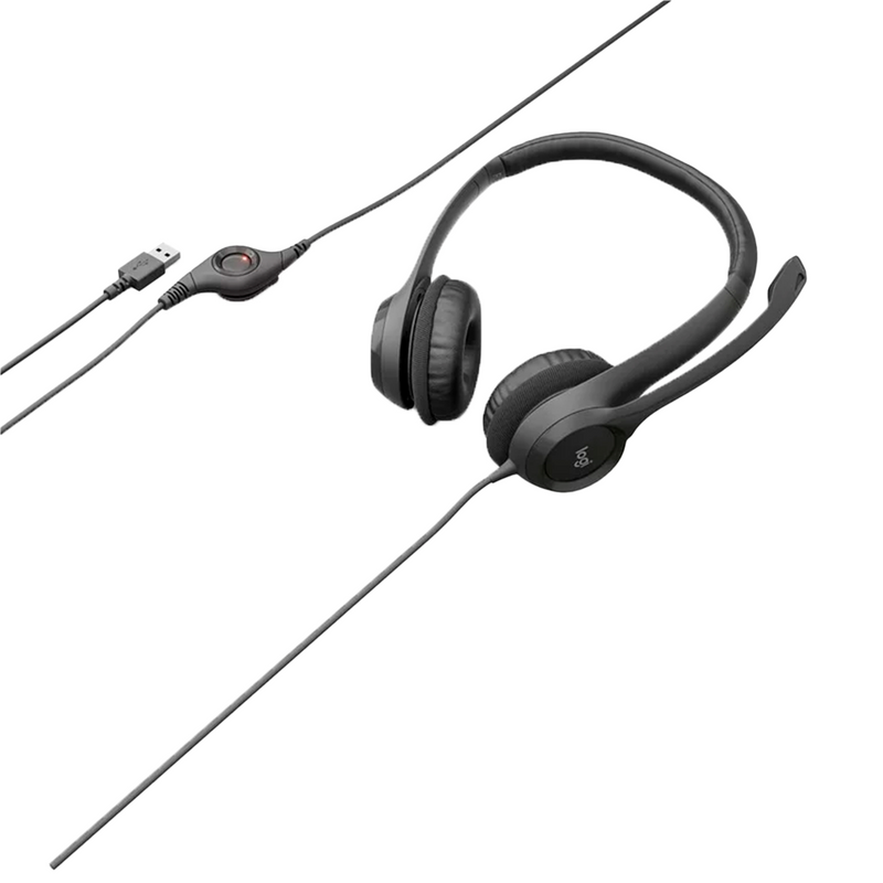 AUDIFONO LOGITECH H390 | USB | ESTEREO | NEGRO