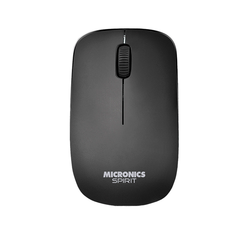 COMBO MICRONICS SPIRIT MIC WT800 | INALAMBRICO | TECLADO + MOUSE | NEGRO