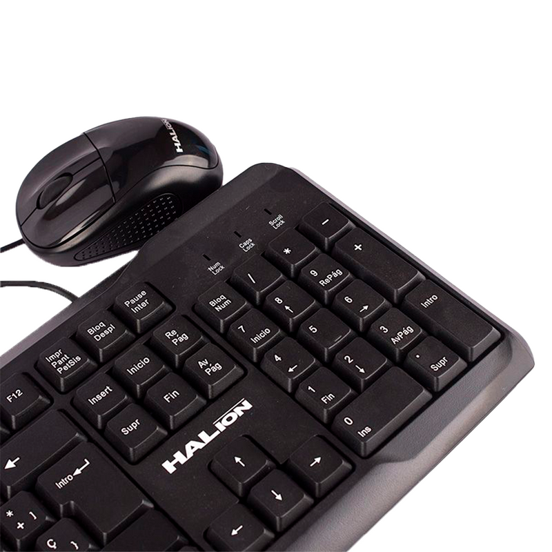 COMBO HALION HA-K429C | TECLADO + MOUSE