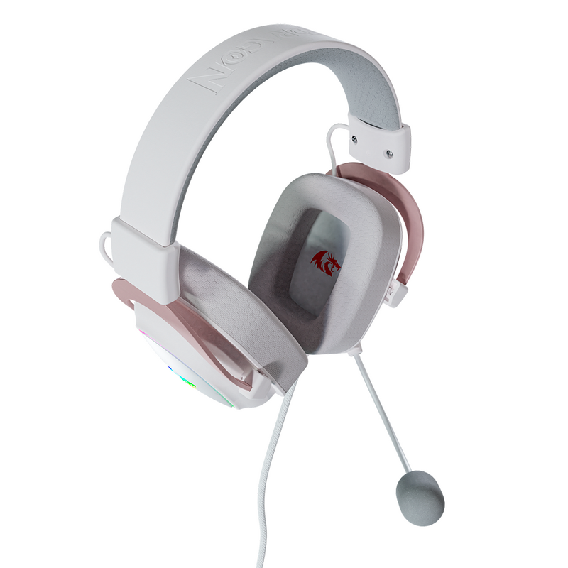 AUDIFONO REDRAGON ZEUS X H510 | USB | 7.1 | RGB | BLANCO