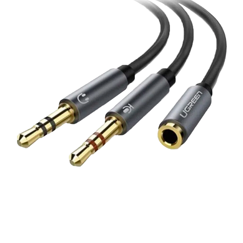 ADAPTADOR DE AUDIO 1H A 2M UGREEN 20899