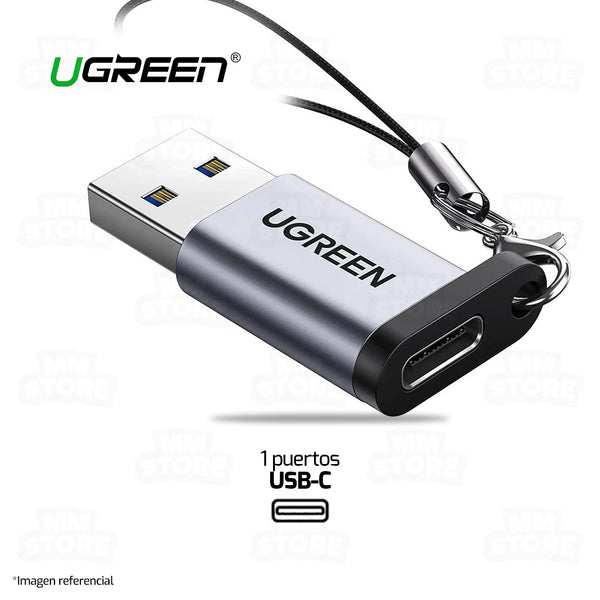 ADAPTADOR USB-A MACHO A USB TIPO-C HEMBRA UGREEN 35000