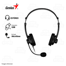 AUDIFONO GENIUS HS-230U | USB | ESTEREO