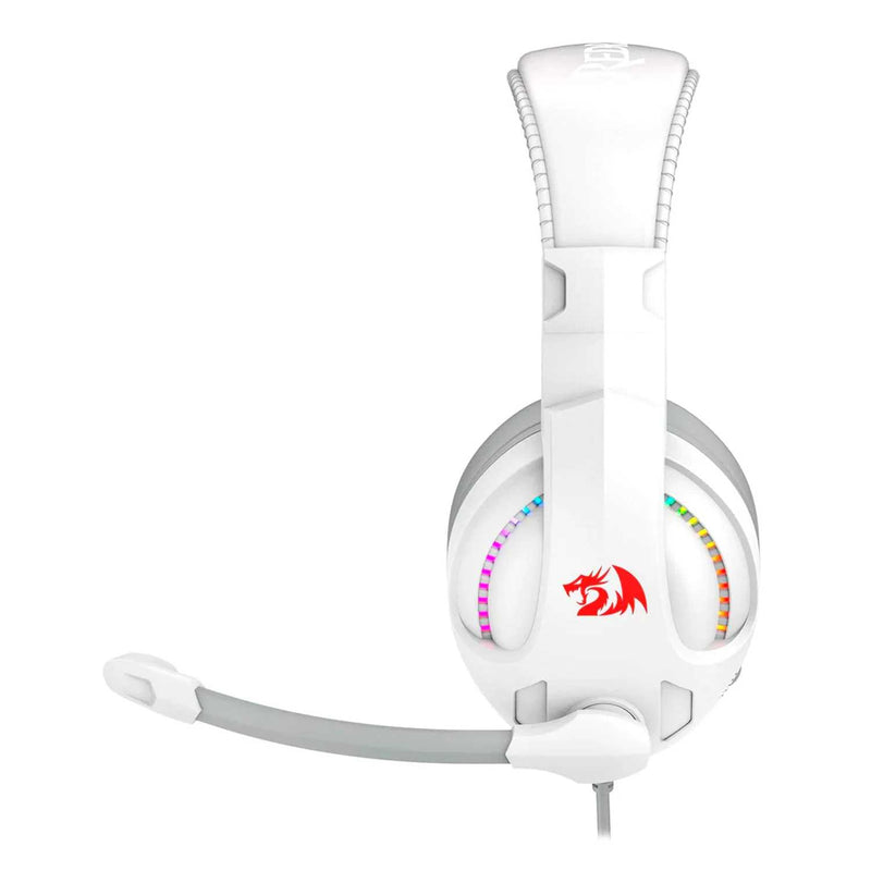 AUDIFONO REDRAGON CRONUS H211 | 3.5MM | RGB | BLANCO