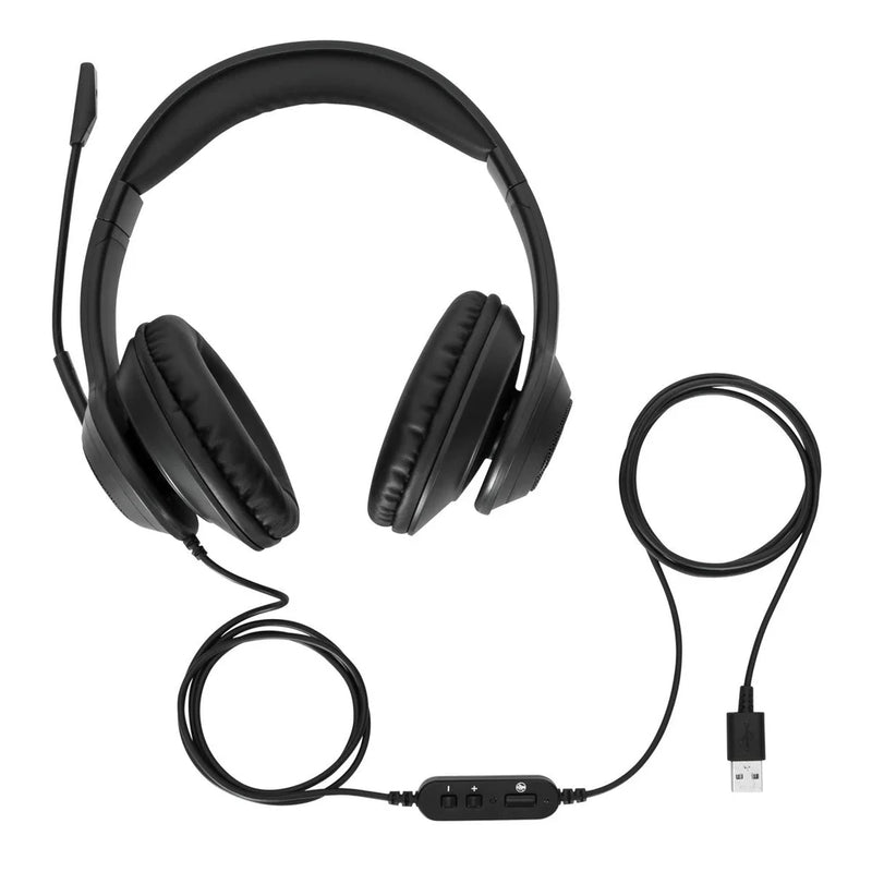 AUDIFONO TARGUS AEH102 | USB | ESTEREO | NEGRO