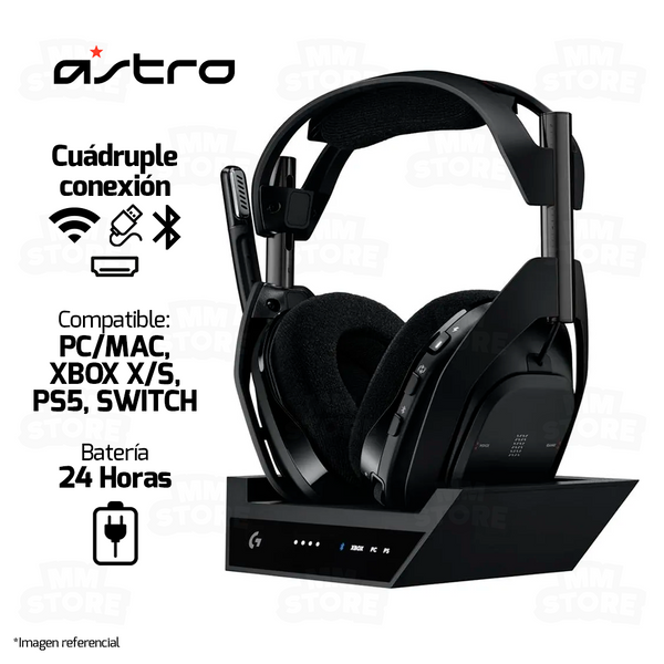 AUDIFONO ASTRO A50 X | INALAMBRICO | 7.1 | NEGRO
