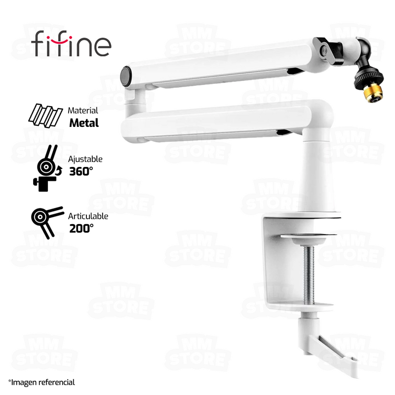 BRAZO DE MICROFONO FIFINE BM88 | BLANCO