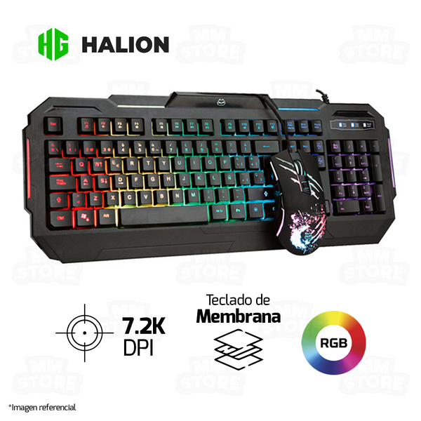COMBO HALION TORNADO HA-818C | TECLADO + MOUSE