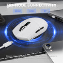 MOUSE ATTACK SHARK G3 PRO | INALAMBRICO | 25,000 DPI | BLANCO