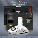 MOUSE ATTACK SHARK X3 PRO | INALAMBRICO | 8000 HZ | 26,000 DPI | BLANCO