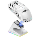 MOUSE ATTACK SHARK X6 | INALAMBRICO | 26,000 DPI | BLANCO