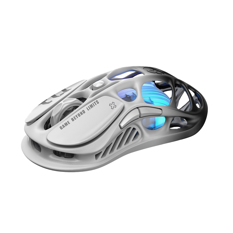 MOUSE GRAVASTAR MERCURY M1 PRO | INALAMBRICO | 26,000 DPI | NEGRO-DEGRADADO | PREVENTA