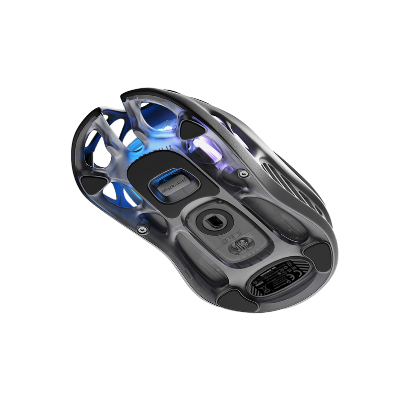 MOUSE GRAVASTAR MERCURY M1 PRO | INALAMBRICO | 26,000 DPI | NEGRO-DEGRADADO | PREVENTA