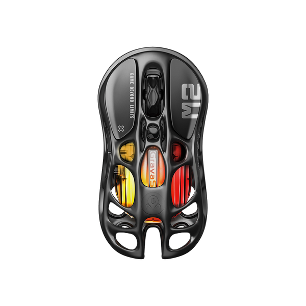MOUSE GRAVASTAR MERCURY M2 | INALAMBRICO | 26,000 DPI | STEALTH-BLACK | PREVENTA