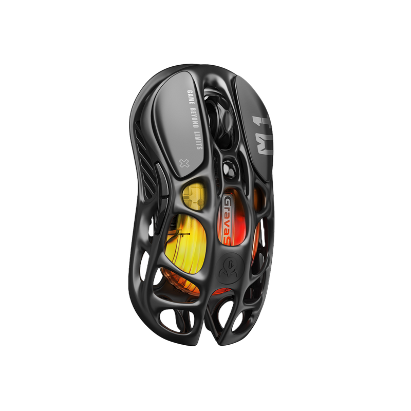 MOUSE GRAVASTAR MERCURY M2 | INALAMBRICO | 26,000 DPI | STEALTH-BLACK | PREVENTA