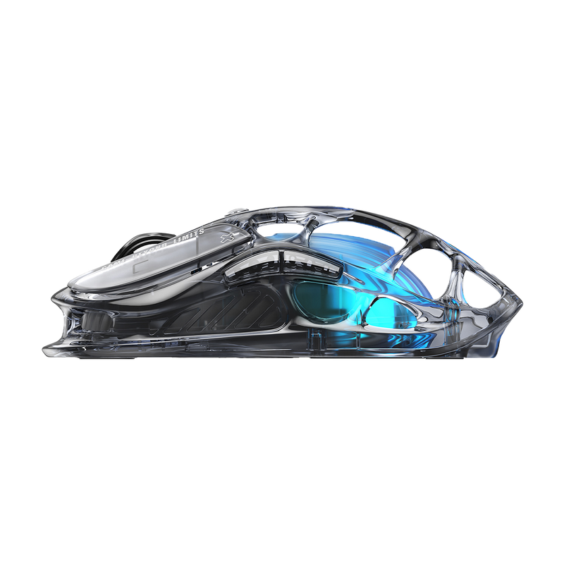 MOUSE GRAVASTAR MERCURY M2 | INALAMBRICO | 26,000 DPI | TRANSPARENT-BLACK | PREVENTA