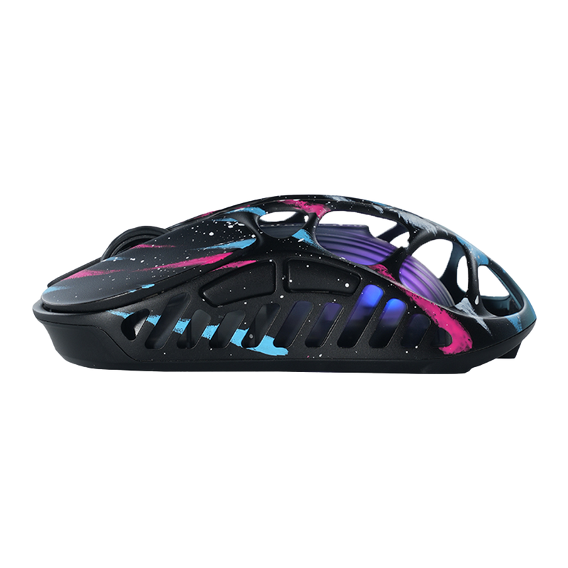 MOUSE GRAVASTAR MERCURY X PRO | INALAMBRICO | 8000 HZ | 32,000 DPI | NEON-GRAFFITI | PREVENTA