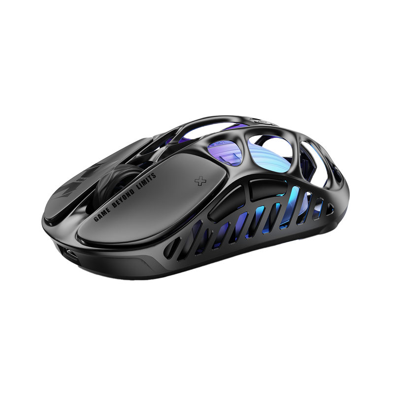 MOUSE GRAVASTAR MERCURY X PRO | INALAMBRICO | 8000 HZ | 32,000 DPI | GALAXY-BLACK | PREVENTA