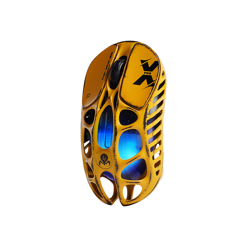 MOUSE GRAVASTAR MERCURY X PRO | INALAMBRICO | 8000 HZ | 32,000 DPI | BATTLE WORN YELLOW | PREVENTA