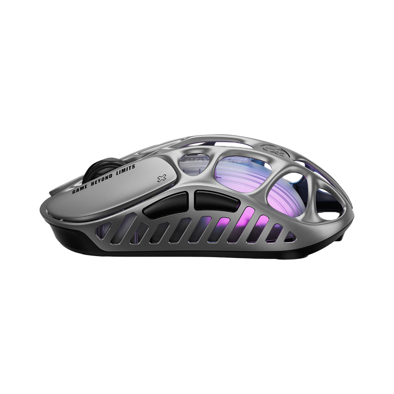 MOUSE GRAVASTAR MERCURY X PRO | INALAMBRICO | 8000 HZ | 32,000 DPI | INTERSTELLAR-SILVER | PREVENTA