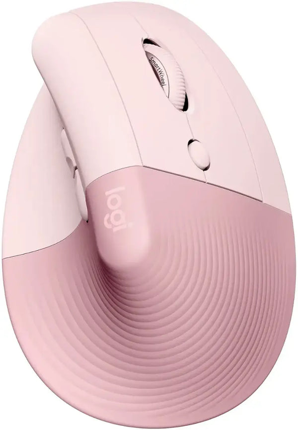 MOUSE LOGITECH LIFT VERTICAL | BLUETOOTH - INALAMBRICO | 4,000 DPI | ROSADO