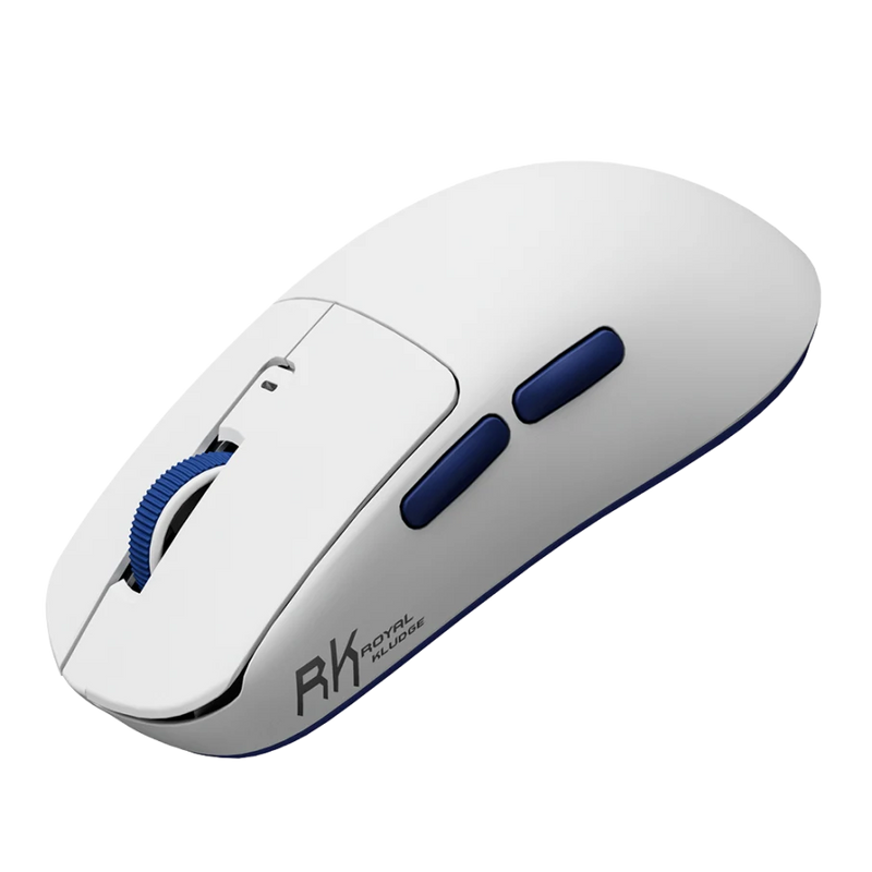 MOUSE ROYAL KLUDGE M30 | INALAMBRICO | BLANCO-AZUL