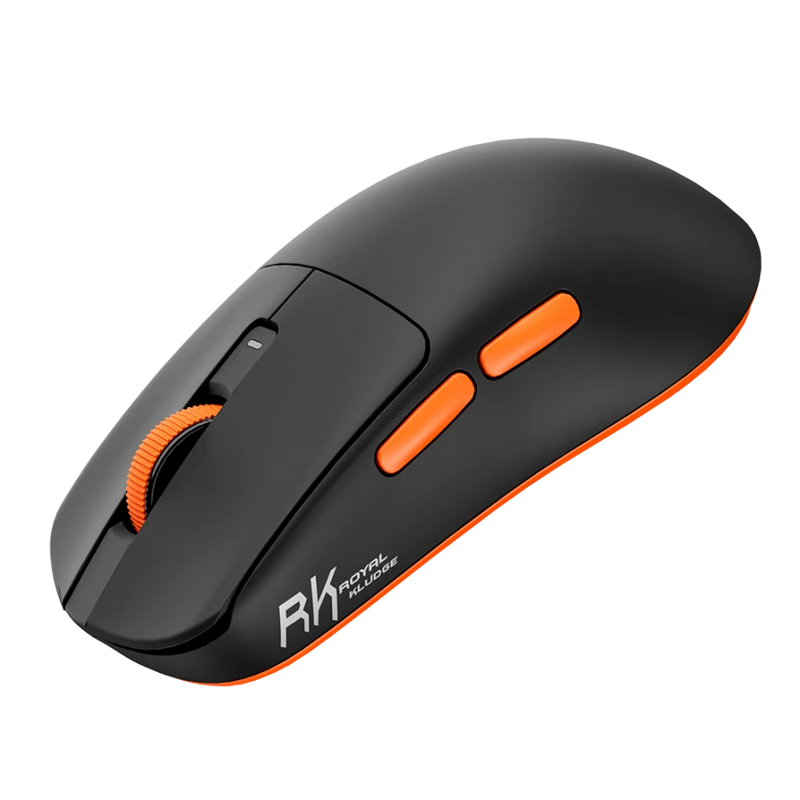 MOUSE ROYAL KLUDGE M30 | INALAMBRICO | NEGRO-NARANJA