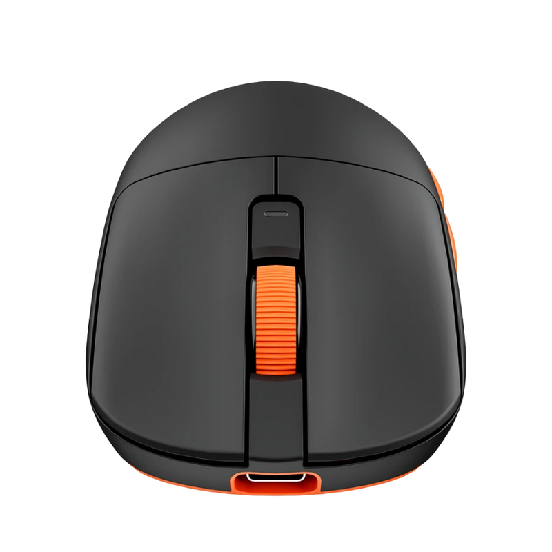 MOUSE ROYAL KLUDGE M30 | INALAMBRICO | NEGRO-NARANJA
