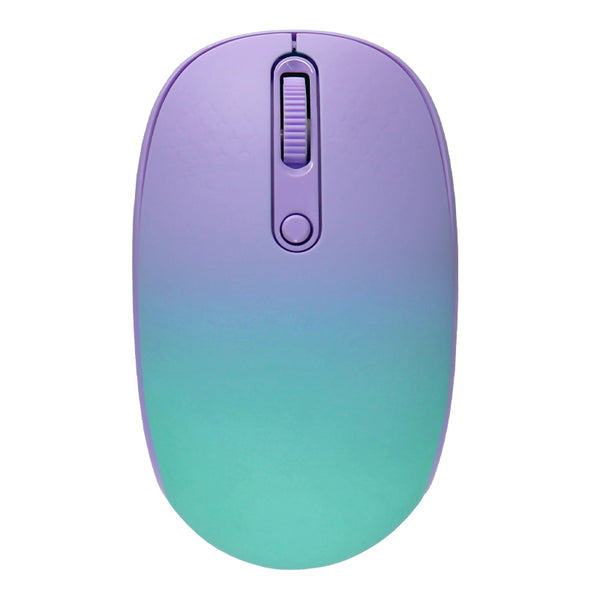 MOUSE TEROS TE-1224S | INALAMBRICO | 1,600 DPI | DEGRADADO AURORA BOREAL