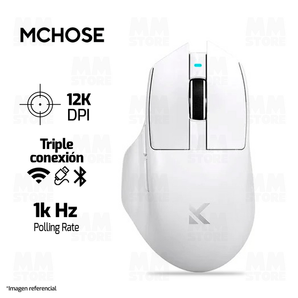 MOUSEMCHOSE G7 | INALAMBRICO | BLANCO