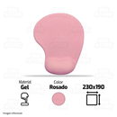 MOUSEPAD CON GEL | ROSADO