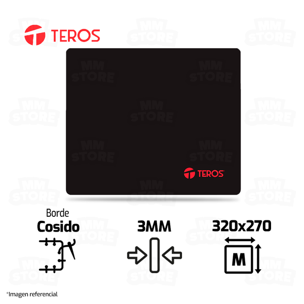 MOUSEPAD TEROS TE-5051N | M | 320 X 270 MM