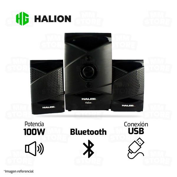 PARLANTE 2.1 HALION FALCON F42 | 100W