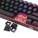 TECLADO REDRAGON FIZZ PRO K616 | ESPAÑOL | INALAMBRICO | MECANICO | SW-RED | RGB | NEGRO
