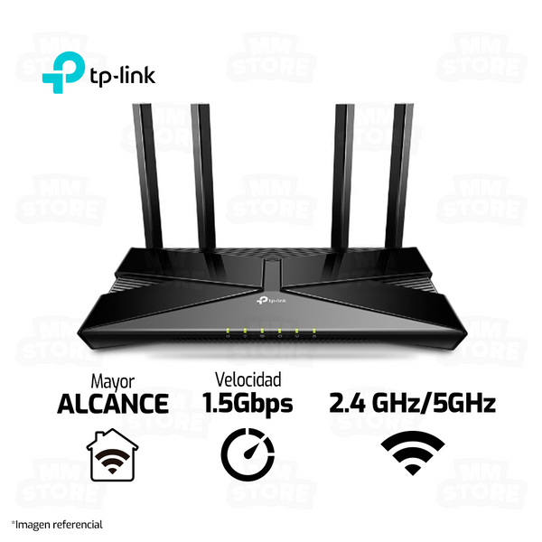 ROUTER TP-LINK ARCHER AX10 AX1500 | WI-FI 6 | 1.5 Gbps | 4 ANTENAS