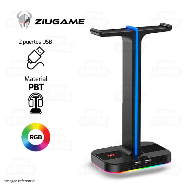 SOPORTE AUDIFONO ZIUGAME MITTEL ZGM-H101 | RGB