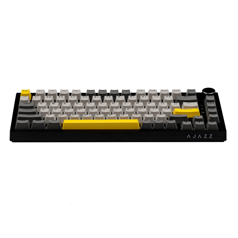 TECLADO AJAZZ AK820 | CABLEADO | RGB | SW-MOON | GRIS-BLANCO-AMARILLO