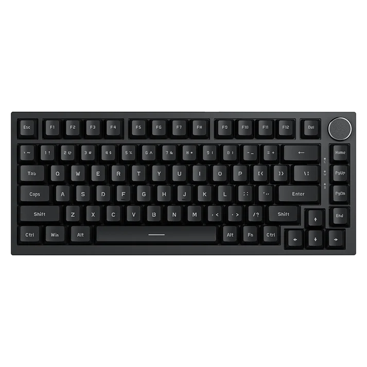 TECLADO AJAZZ AK820 | CABLEADO | ILUMINACION BLANCA | SW-RED | NEGRO