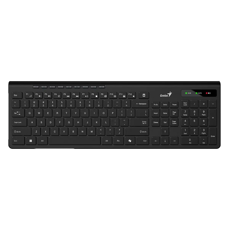 TECLADO GENIUS SLIMSTAR 7230 | INALAMBRICO | MEMBRANA