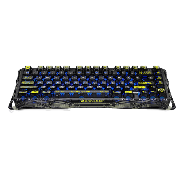 TECLADO GRAVASTAR MERCURY K1 LITE | RGB | INALAMBRICO | SW GRAVASTAR X BSUN | TRANSPARENT-BLACK | PREVENTA