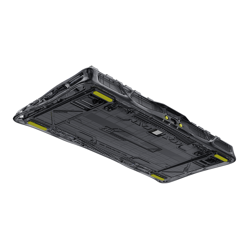 TECLADO GRAVASTAR MERCURY K1 LITE | RGB | INALAMBRICO | SW GRAVASTAR X BSUN | TRANSPARENT-BLACK | PREVENTA